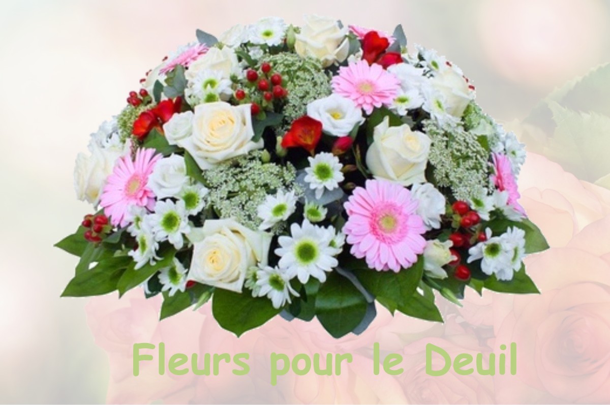 fleurs deuil BRIGNEMONT